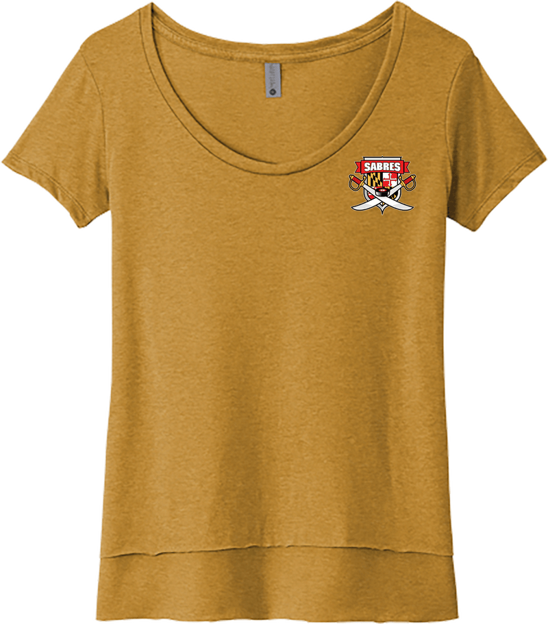 SOMD Sabres Womens Festival Scoop Neck Tee