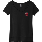 NJ Raiders Womens Festival Scoop Neck Tee