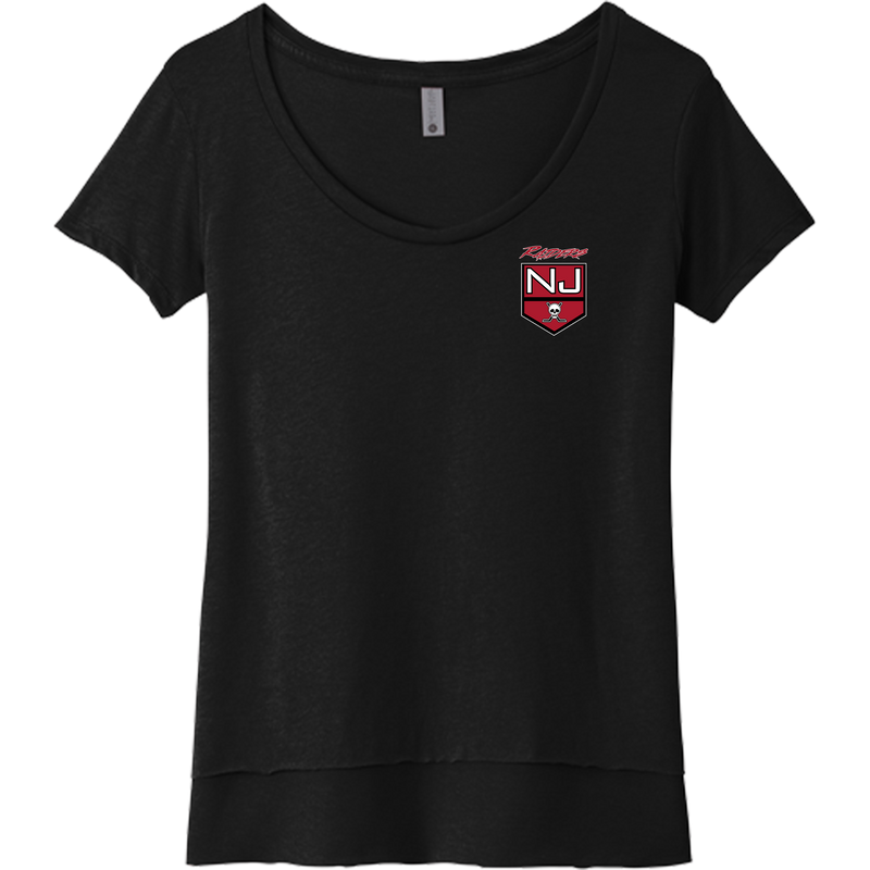 NJ Raiders Womens Festival Scoop Neck Tee