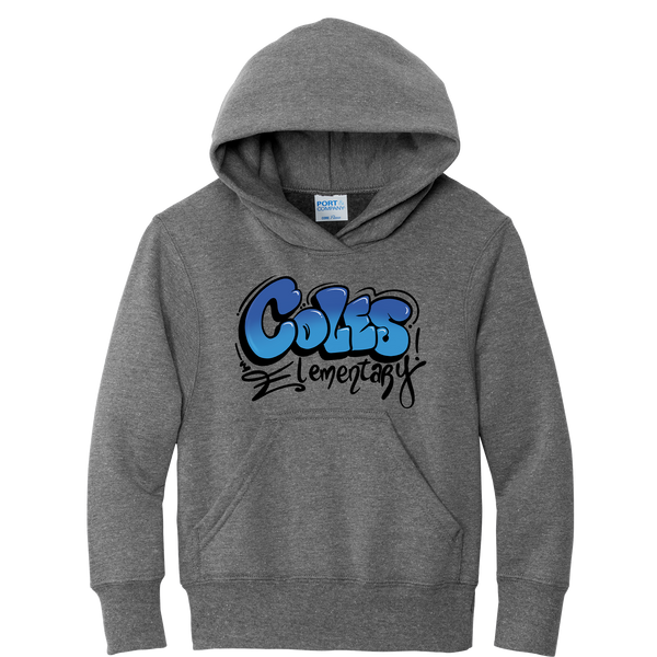 Coles Elementary Youth Core Fleece Pullover Hooded Sweatshirt