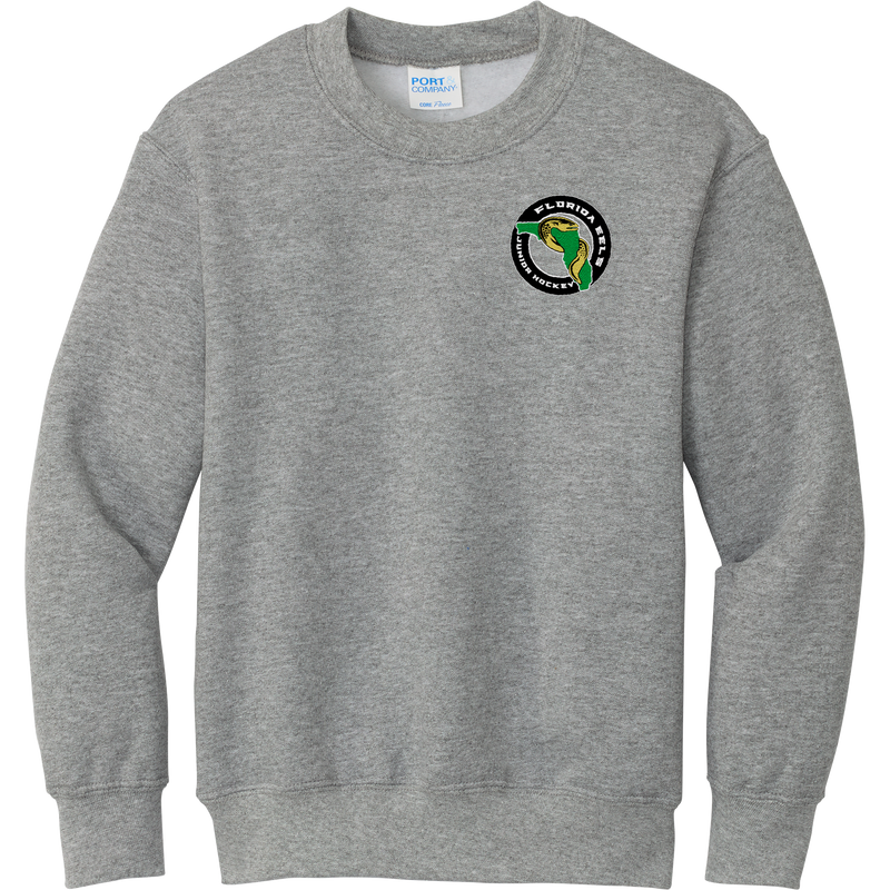 Florida Eels Youth Core Fleece Crewneck Sweatshirt