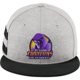 Jr. Phantoms New Era Shadow Heather Striped Flat Bill Snapback Cap