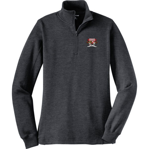 SOMD Sabres Ladies 1/4-Zip Sweatshirt