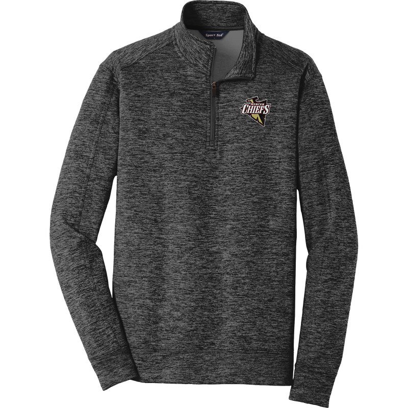 Mercer Chiefs PosiCharge Electric Heather Fleece 1/4-Zip Pullover