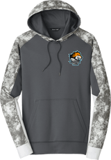 Woodridge Wild Sport-Wick Mineral Freeze Fleece Colorblock Hooded Pullover