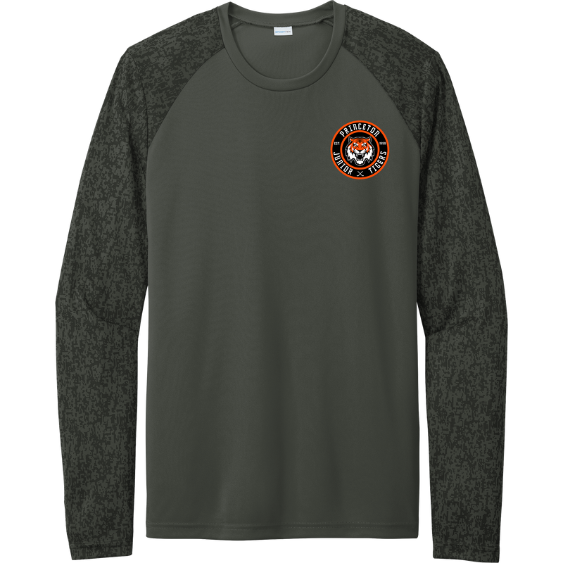 Princeton Jr. Tigers Long Sleeve Digi Camo Tee