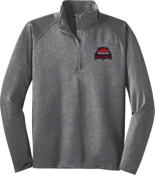 Philadelphia Resistance Sport-Wick Stretch 1/4-Zip Pullover