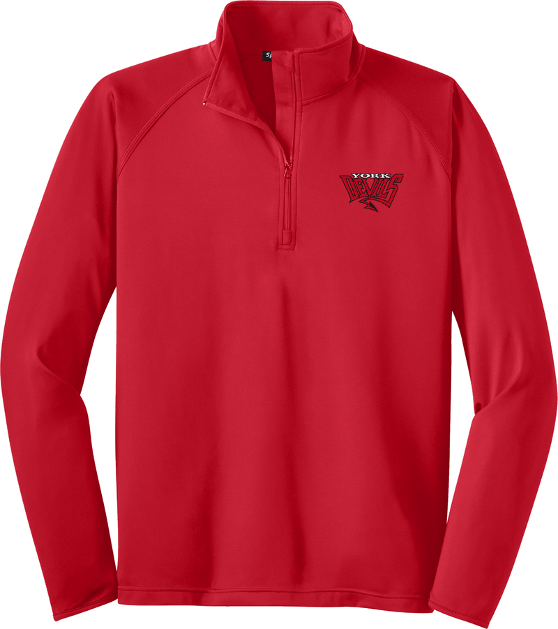 York Devils Sport-Wick Stretch 1/4-Zip Pullover