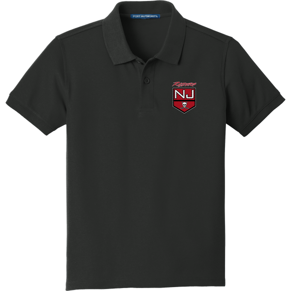 NJ Raiders Youth Core Classic Pique Polo