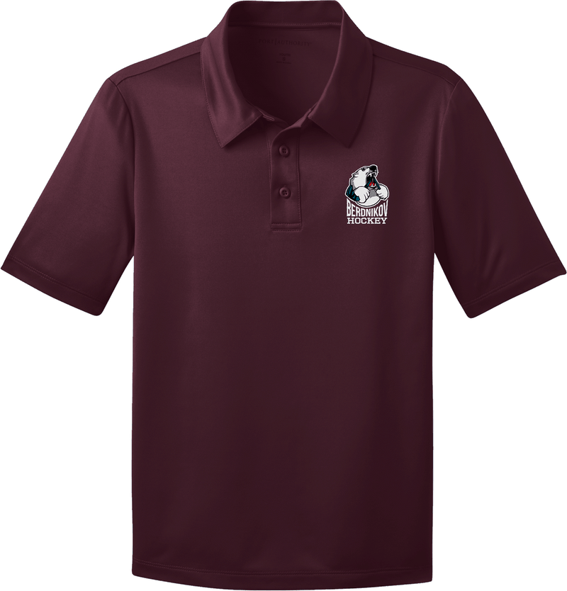 Berdnikov Bears Youth Silk Touch Performance Polo