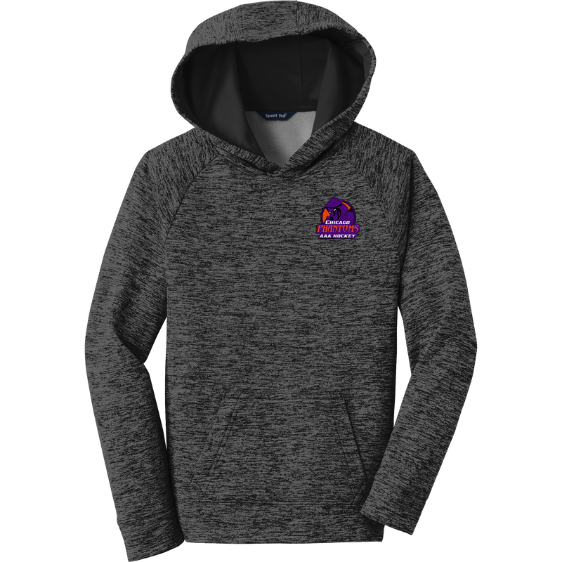 Chicago Phantoms Youth PosiCharge Electric Heather Fleece Hooded Pullover