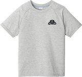 Igloo Jaguars Youth PosiCharge  Tri-Blend Wicking Raglan Tee