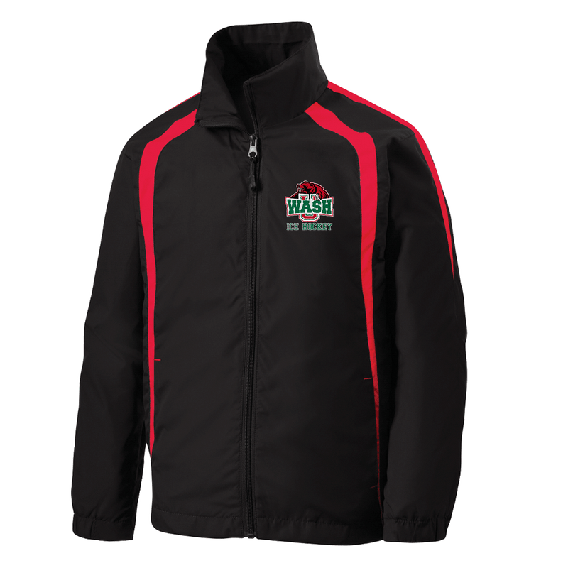 Wash U Youth Colorblock Raglan Jacket