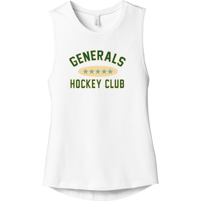 Red Bank Generals Womens Jersey Muscle Tank