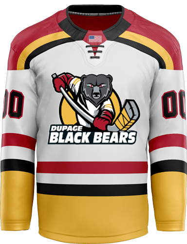 Dupage Black Bears Youth Player Hybrid Jersey