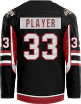 Mercer Alternate Black Adult Player Jersey